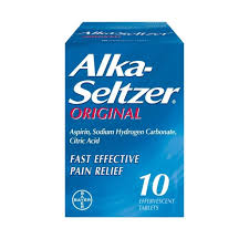 Pain Relief, ALKA SLTZER ORIGINAL; 10S